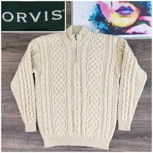 orvis irish sweater